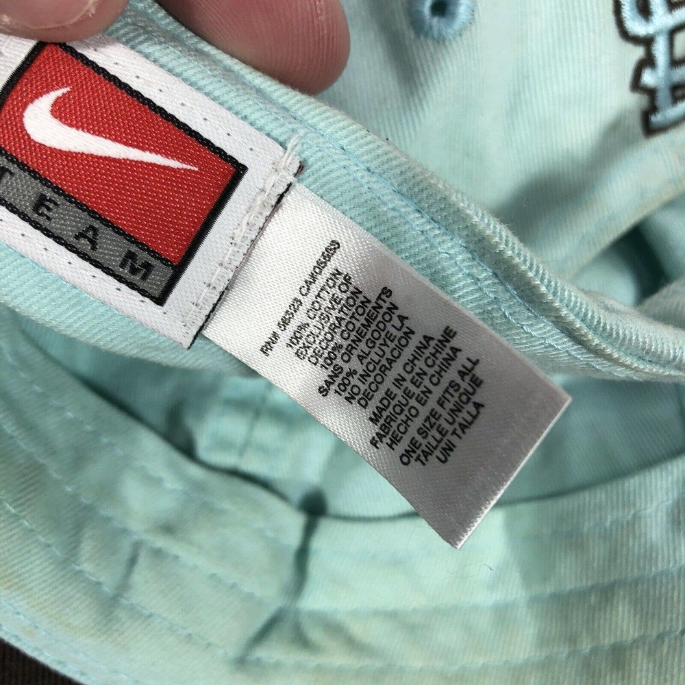 ST LOUIS CARDINALS NIKE HAT CAP LIGHT BLUE STRAP BACK ADJUSTABLE DISCOLORED OSFM - Picture 13 of 15